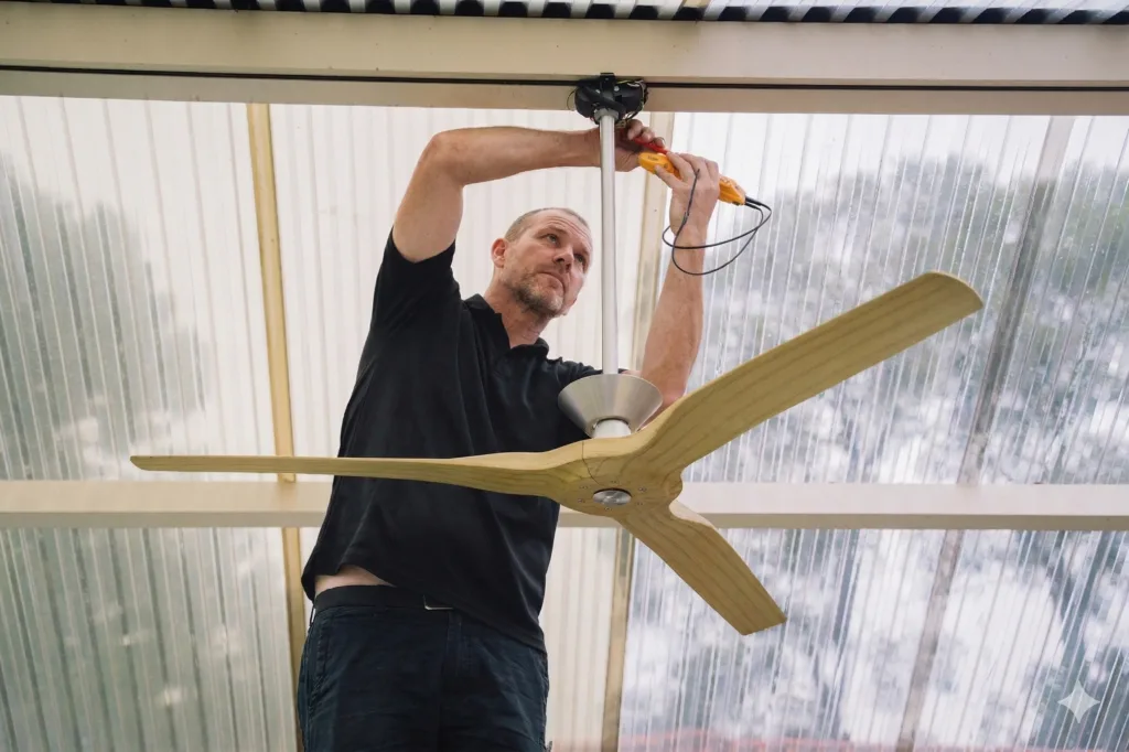 Longueville electrician performing a switchboard upgrade